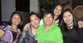 Rowena with other Columban Lay Missionaries